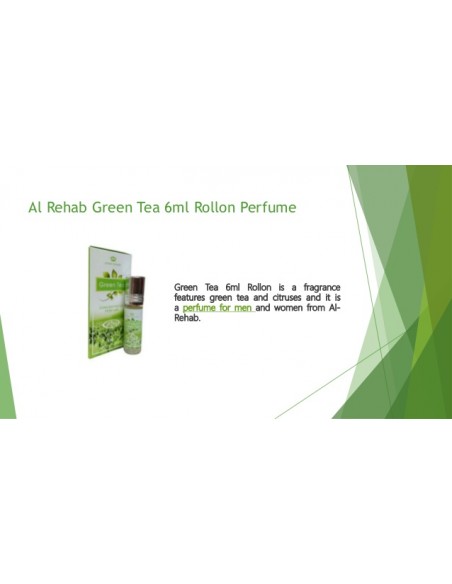 Al Rehab Parfumolie 6 ml - Green Tea