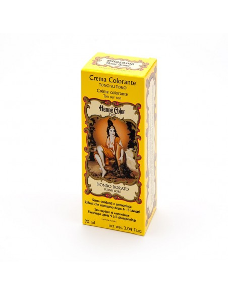 Henna Crème Blond Doré - Goudblond