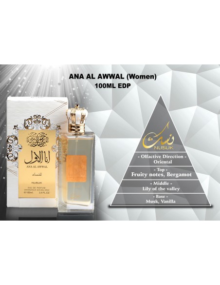 Nusuk Parfumspray - Ana al Awal Dames