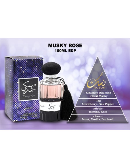 Nusuk Parfumspray -  Musky Rose