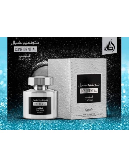 Confidential Platinum - Lattafa Parfumspray