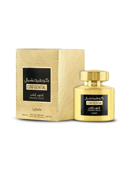 Confidential Private Gold - Lattafa Parfumspray