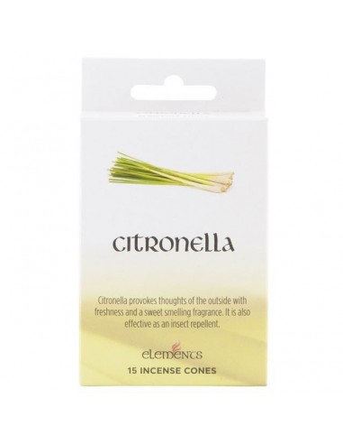 Essentials Wierookkegels - Citronella