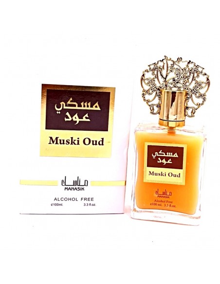 Musk Oud - Manasik Alcoholvrije Parfum