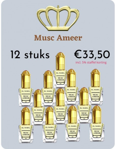 Musc Ameer Voordeeldoosje (12 stuks)