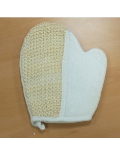 Jute Handschoen 2in1 Wit