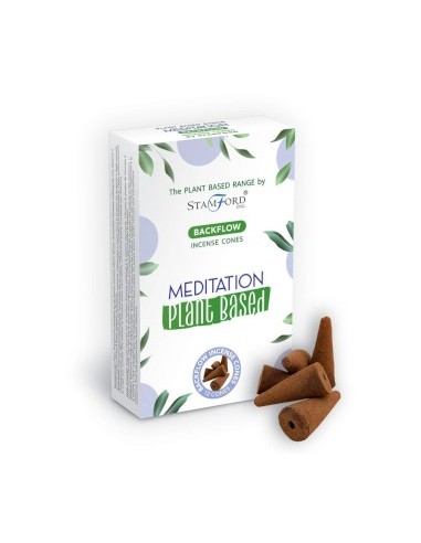 Plant Based Wierookkegels - Backflow - Meditatie