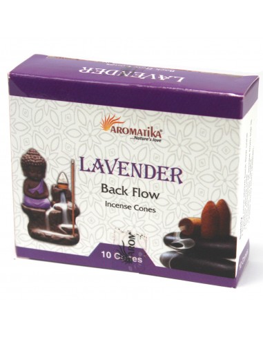 Backflow Wierookkegels - Lavendel