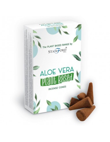 Plant Based Wierookkegels - Aloe Vera