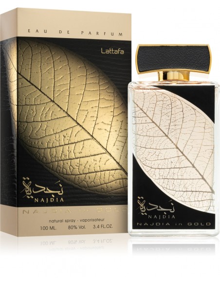 Najdia in Gold - Lattafa EDP