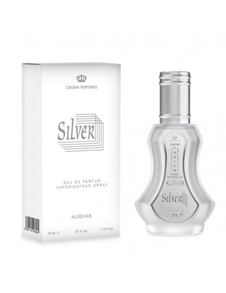 Silver Sprayfles 35 ml