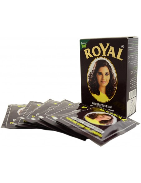 Royal Haarhenna - Donkerst Bruin