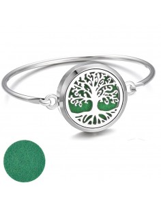 Metalen Armband Verstuiver - Boom - groen