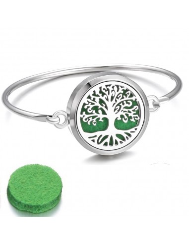 Metalen Armband Verstuiver - Boom - lichtgroen