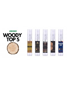 Parfumsample Set - Houtachtig TOP 5