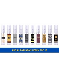 Parfumsample Set - Ard al Zaafaran Top 10 Heren