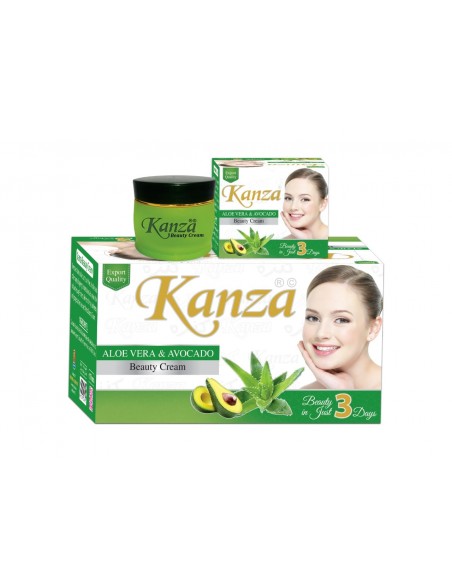 Kanza Beauty Cream - Aloe Vera & Avocado - 50 gram