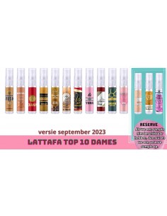 Parfumsample Set Lattafa Top 10 - Dames 2023-q3