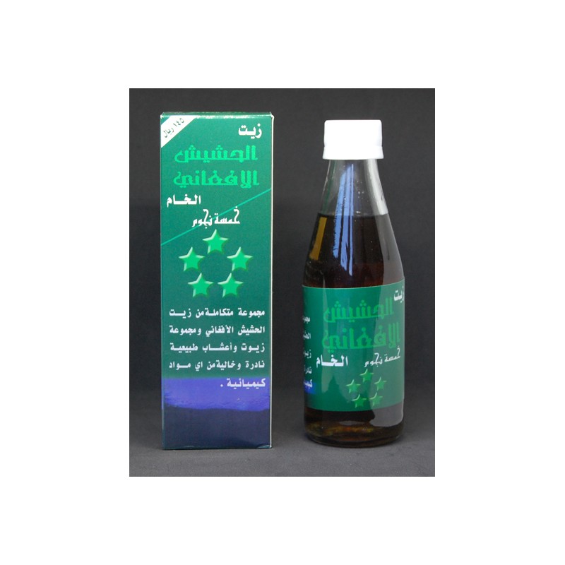 Afghaanse Five Star Al Hasiesh Olie 125ml